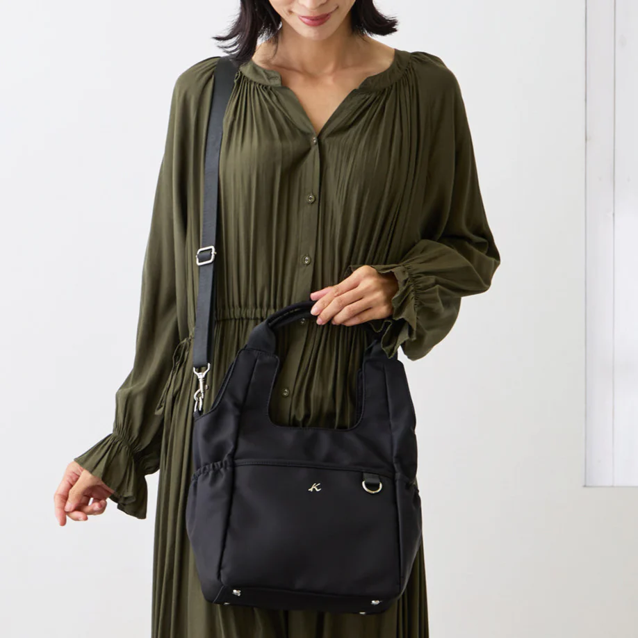 2WAYナイロンセミショルダーバッグ IM-78