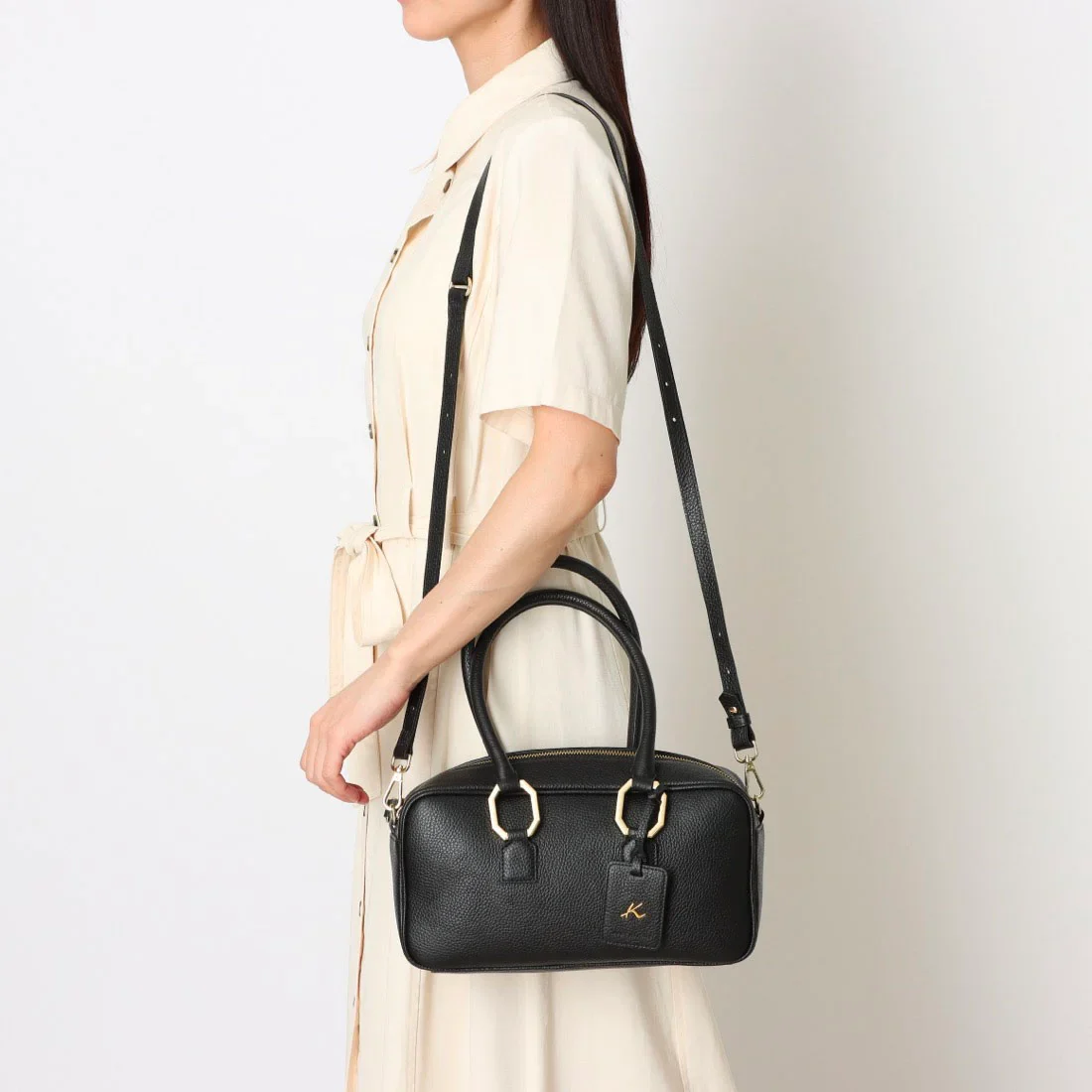 イタリー製 | 2WAY牛革ハンドバッグ KI-734