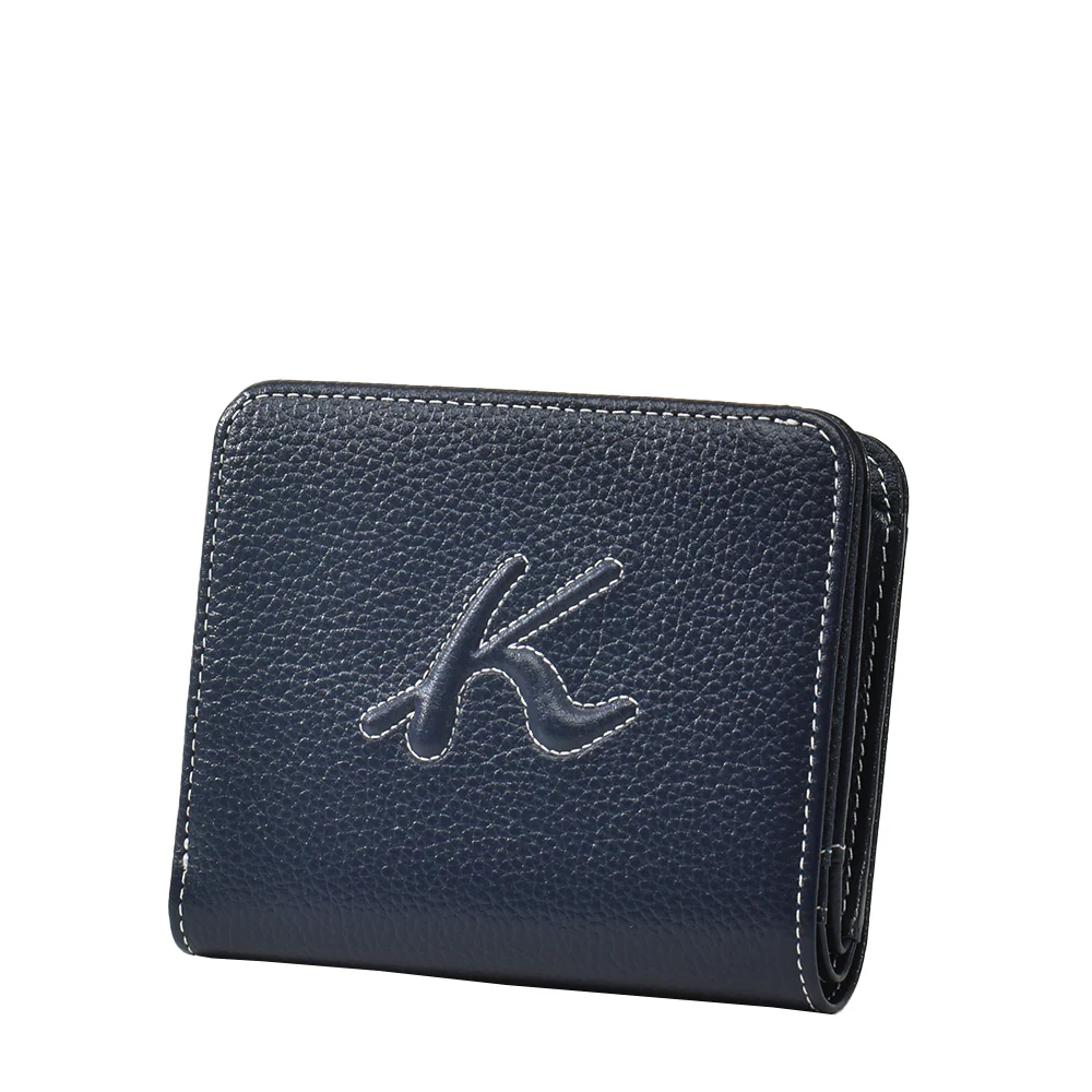 牛革二つ折り財布 U-128