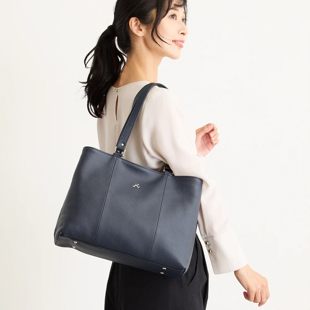 牛革トートバッグ Q-12